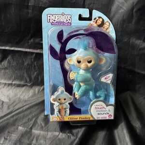 Fingerlings‎ Glitter Monkey Amelia Interactive Toy 40+ Sounds 5+ Ages
